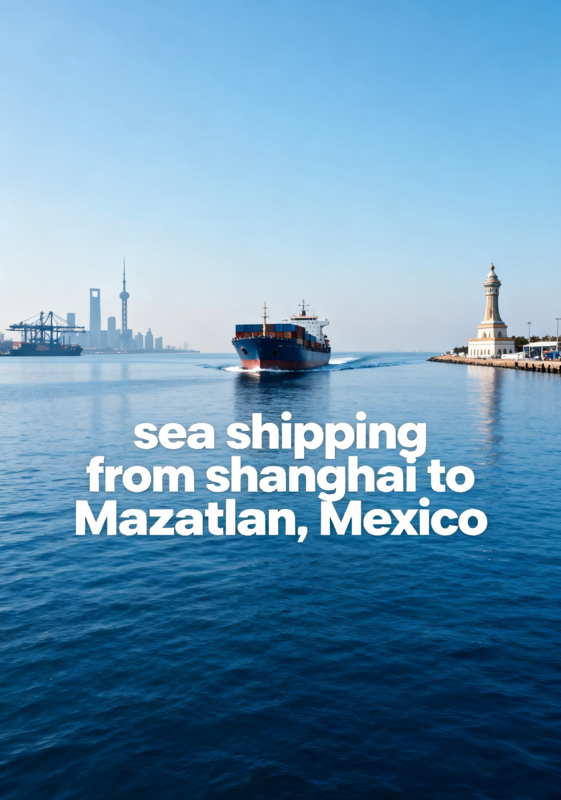 Sea Shipping From Shanghai To Mazatlan, Mexico