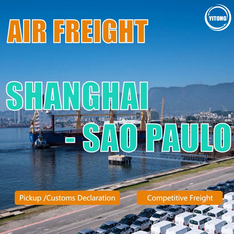 Air Freight From Shanghai To Sao Paulo, Brazil